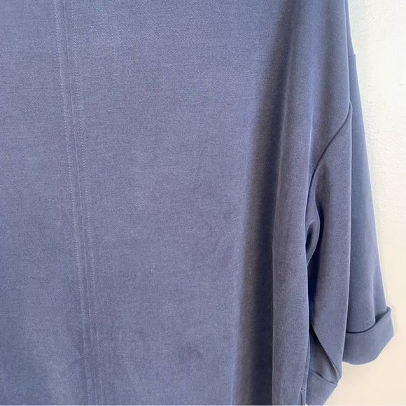 Pure Jill Sand Washed Modal Minimalist Tunic Dress - Picture 11 of 13